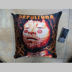 Sepultura vankúšik cca.30x30cm 100%polyester